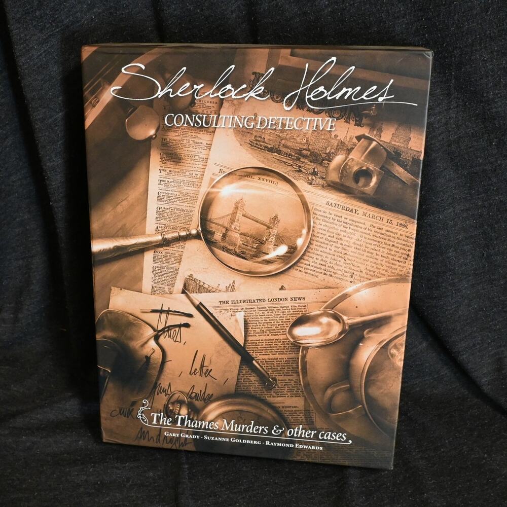 Sherlock Consulting Detective Thames Murders & Other Cases COMPLETE Game Mystery